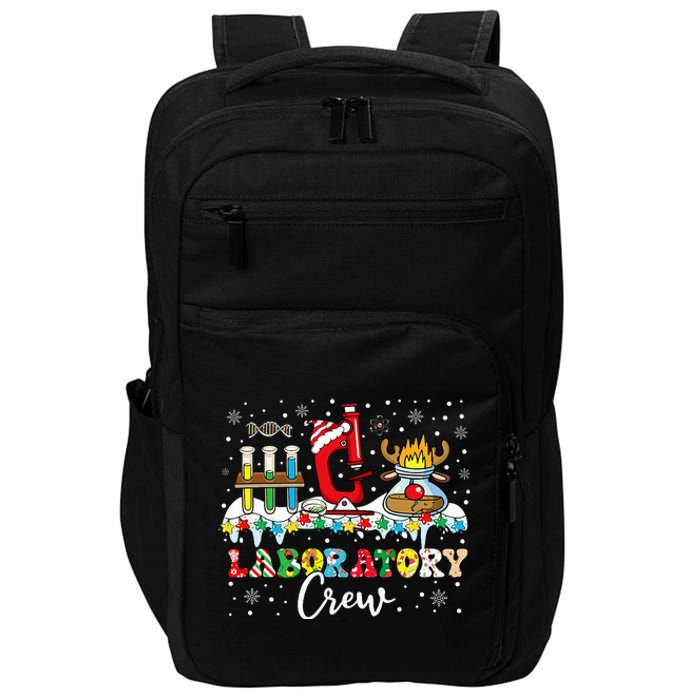 Laboratory Crew Santa Hat Laboratory Tech Christmas Impact Tech Backpack