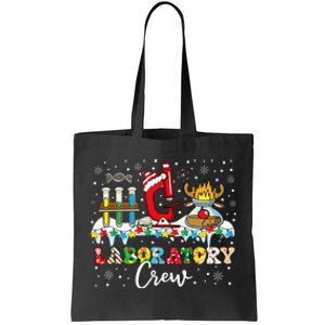 Laboratory Crew Santa Hat Laboratory Tech Christmas Tote Bag