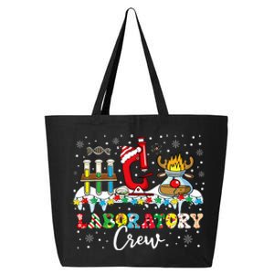 Laboratory Crew Santa Hat Laboratory Tech Christmas 25L Jumbo Tote