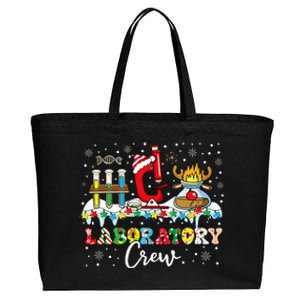 Laboratory Crew Santa Hat Laboratory Tech Christmas Cotton Canvas Jumbo Tote