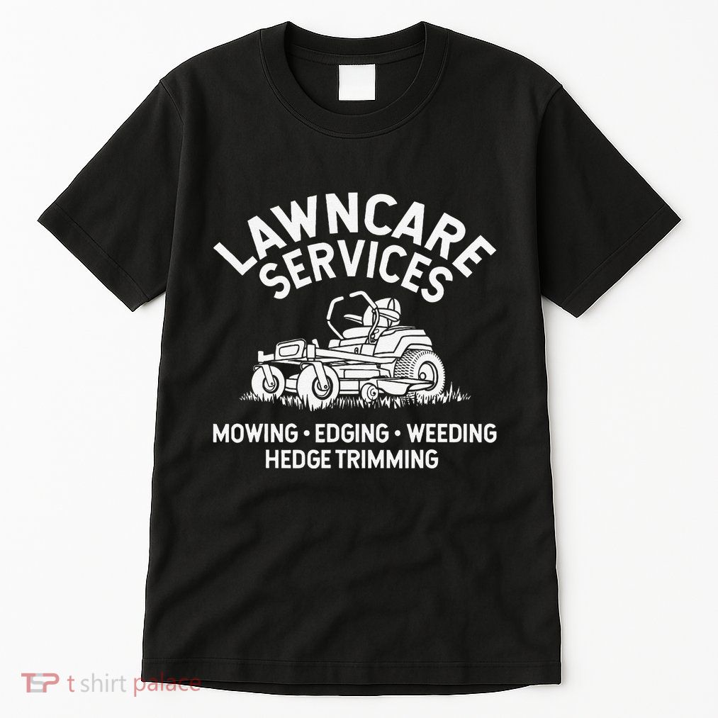 Lawn Care Services Zero Turn Mower Tall T-Shirt