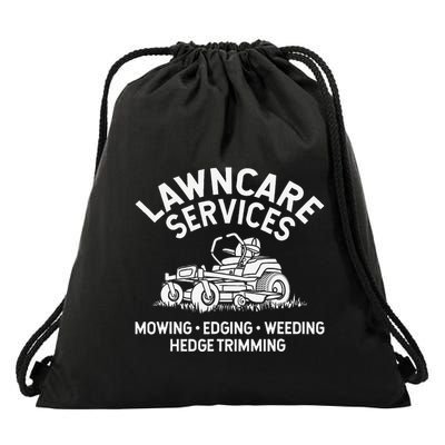 Lawn Care Services Zero Turn Mower Drawstring Bag