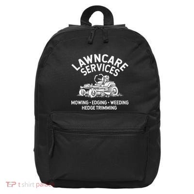Lawn Care Services Zero Turn Mower 16 in Basic Backpack