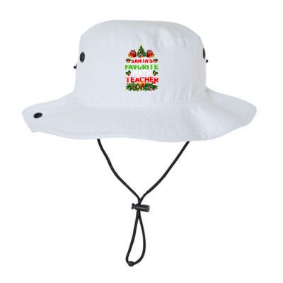 Lighting Christmas SantaS Favorite Math Teacher Xmas Meaningful Gift Legacy Cool Fit Booney Bucket Hat