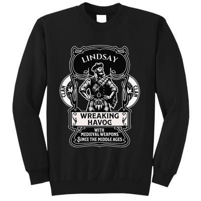 Lindsay Clan Scottish Havoc Gaelic Games Sweatshirt