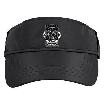 Lindsay Clan Scottish Havoc Gaelic Games Adult Drive Performance Visor