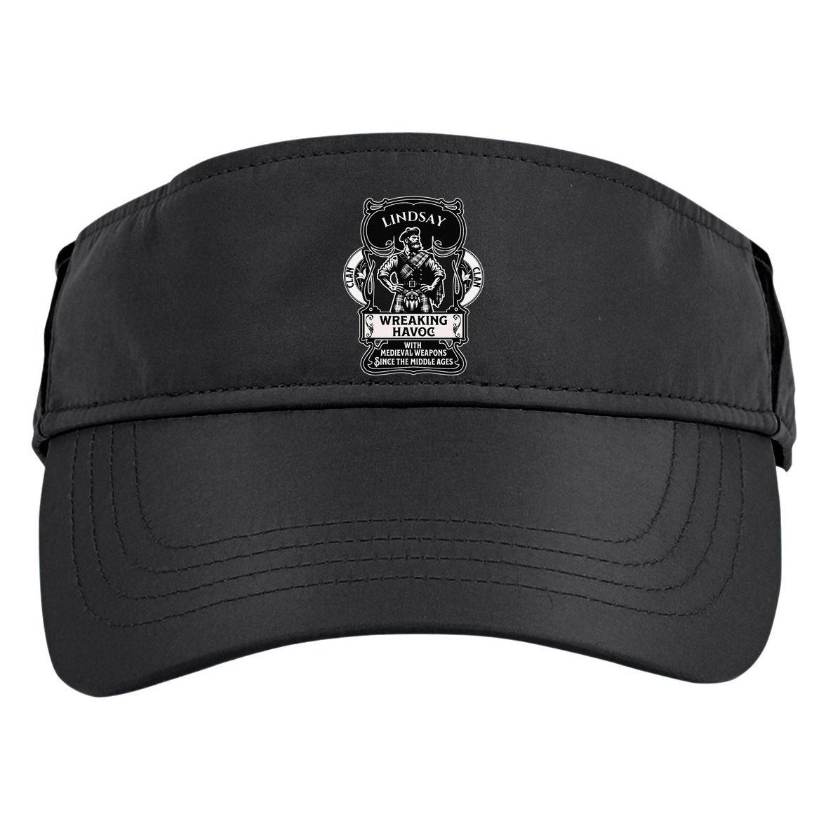 Lindsay Clan Scottish Havoc Gaelic Games Adult Drive Performance Visor