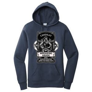 Lindsay Clan Scottish Havoc Gaelic Games Women's Pullover Hoodie