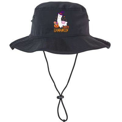 Llamaween Costume Spooky Gift for Halloween Legacy Cool Fit Booney Bucket Hat