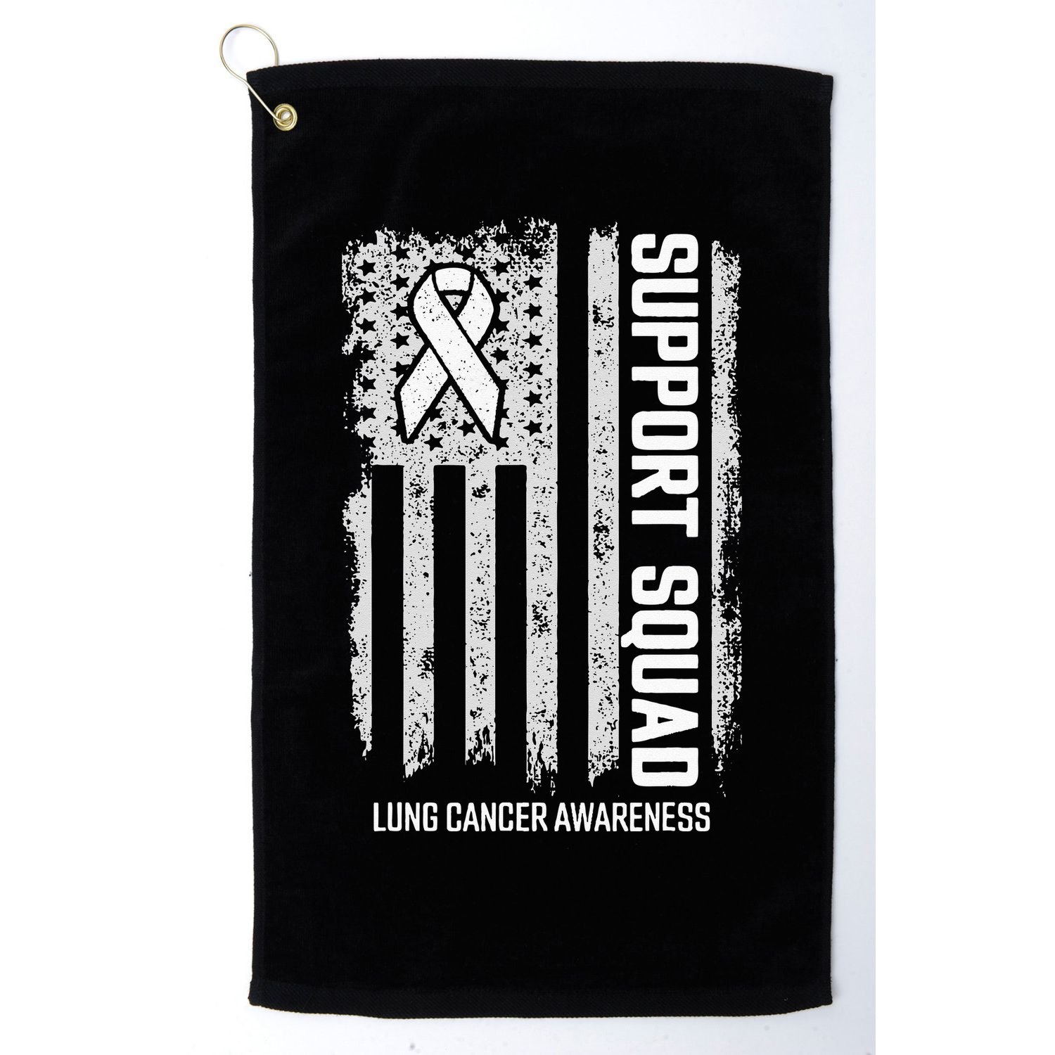 Lung Cancer Support Squad Lung Cancer Awareness Golf Towel