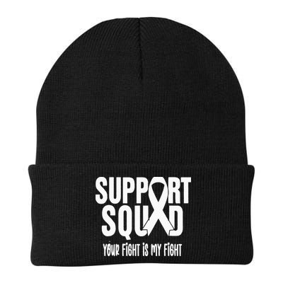 Lung Cancer Support Squad Lung Cancer Awareness Beanie