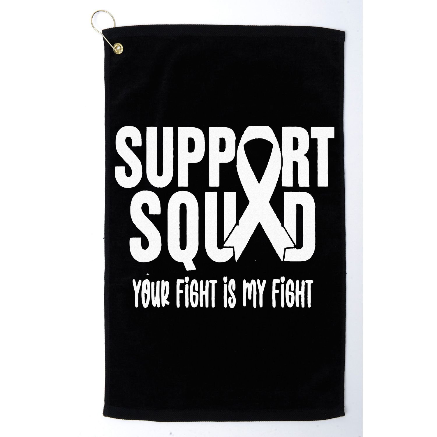 Lung Cancer Support Squad Lung Cancer Awareness Golf Towel