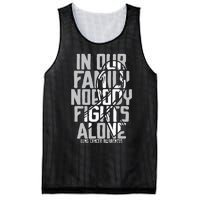 Lung Cancer Support White Family Lung Cancer Awareness Mesh Reversible Basketball Jersey Tank