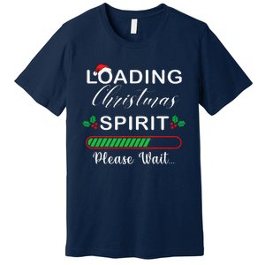 Loading Christmas Spirit Please Wait Xmas Video Games Lover Premium T-Shirt