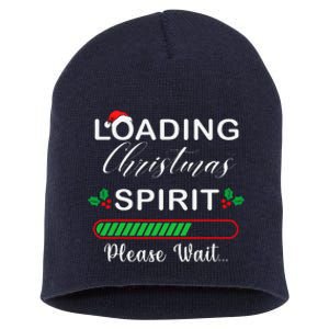 Loading Christmas Spirit Please Wait Xmas Video Games Lover Short Acrylic Beanie