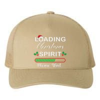 Loading Christmas Spirit Please Wait Xmas Video Games Lover Yupoong Adult 5-Panel Trucker Hat