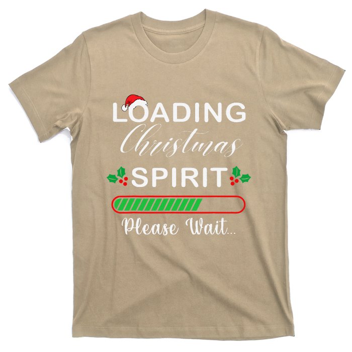 Loading Christmas Spirit Please Wait Xmas Video Games Lover T-Shirt