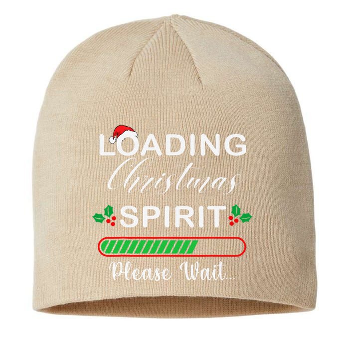 Loading Christmas Spirit Please Wait Xmas Video Games Lover Sustainable Beanie