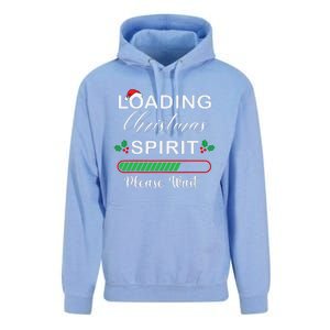 Loading Christmas Spirit Please Wait Xmas Video Games Lover Unisex Surf Hoodie