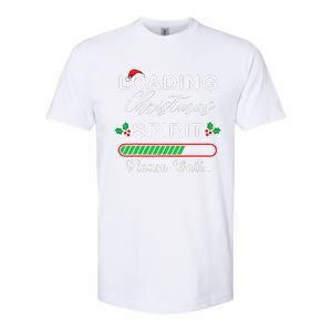 Loading Christmas Spirit Please Wait Xmas Video Games Lover Softstyle CVC T-Shirt