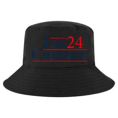 Liz Cheney Shirt For President 2024 USA Election Liz 24 Cool Comfort Performance Bucket Hat