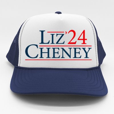 Liz Cheney Shirt For President 2024 USA Election Liz 24 Trucker Hat