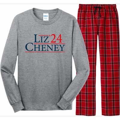 Liz Cheney Shirt For President 2024 USA Election Liz 24 Long Sleeve Pajama Set