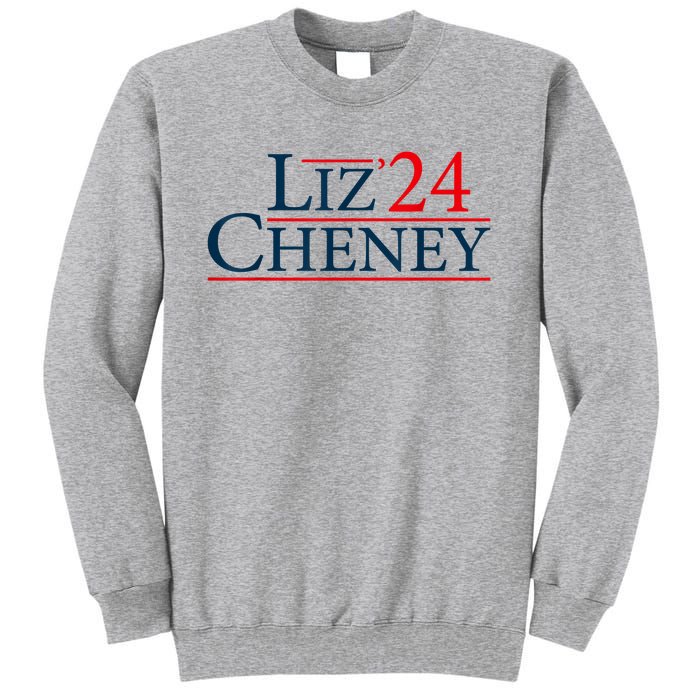 Liz Cheney Shirt For President 2024 USA Election Liz 24 Tall Sweatshirt