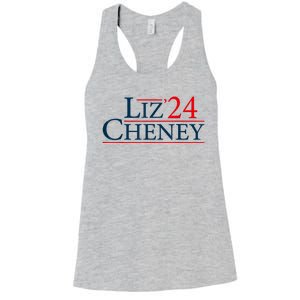 Liz Cheney Shirt For President 2024 USA Election Liz 24 Women's Racerback Tank