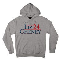 Liz Cheney Shirt For President 2024 USA Election Liz 24 Tall Hoodie