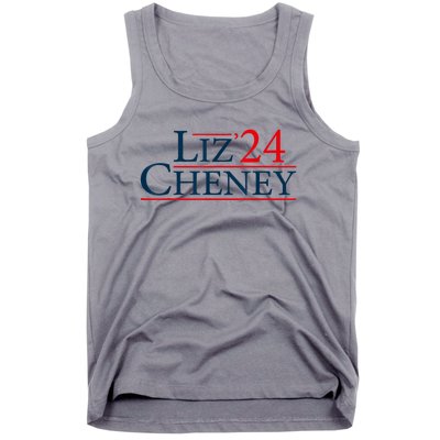 Liz Cheney Shirt For President 2024 USA Election Liz 24 Tank Top