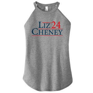 Liz Cheney Shirt For President 2024 USA Election Liz 24 Women's Perfect Tri Rocker Tank