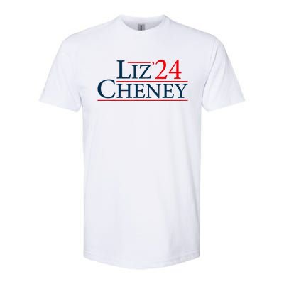 Liz Cheney Shirt For President 2024 USA Election Liz 24 Softstyle CVC T-Shirt