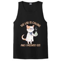 Lab Calling Science Funny Lab Cat Laboratory Chemistry PosiCharge Competitor Tank