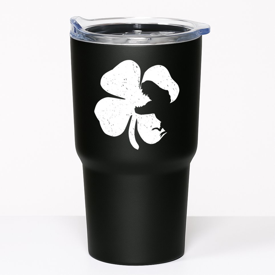 Lucky Clover St Patrick's Dinosaur Tumbler
