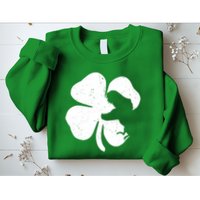 Lucky Clover St Patrick's Dinosaur Sweatshirt