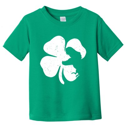 Lucky Clover St Patrick's Dinosaur Toddler T-Shirt