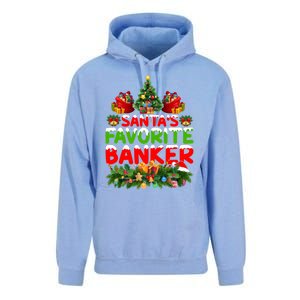 Lighting Christmas SantaS Favorite Banker Xmas Gift Unisex Surf Hoodie