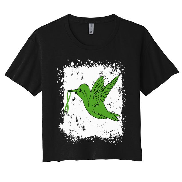 Liver Cancer Support Squad Liver Cancer Awareness Women's Crop Top Tee