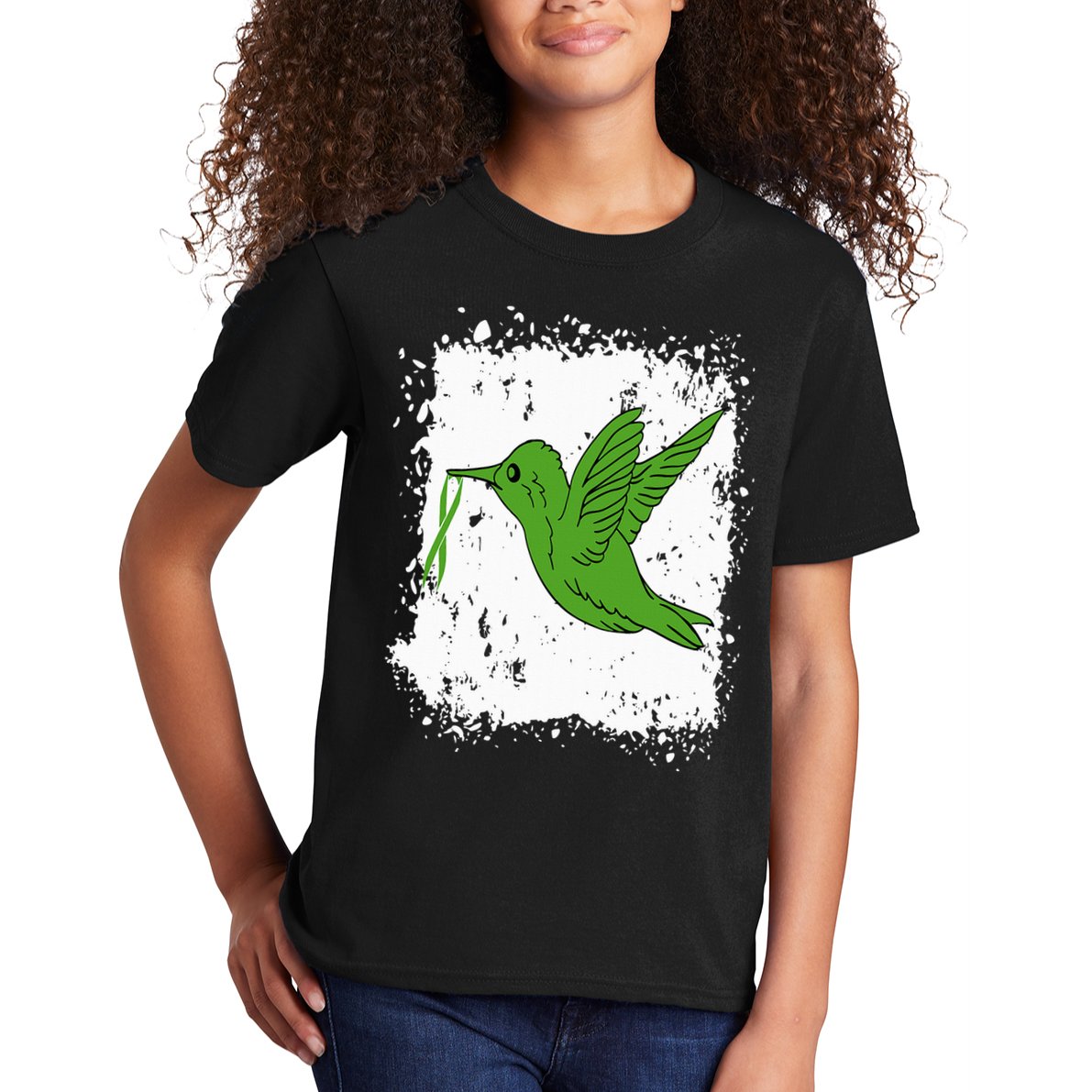 Liver Cancer Support Squad Liver Cancer Awareness Kids T-Shirt