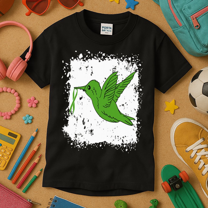 Liver Cancer Support Squad Liver Cancer Awareness Kids T-Shirt
