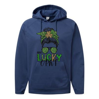 Lucky CPhT St. Patrick's Day Certified Pharmacy Technician Performance Fleece Hoodie