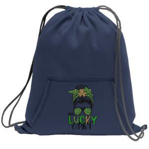 Lucky CPhT St. Patrick's Day Certified Pharmacy Technician Sweatshirt Cinch Pack Bag