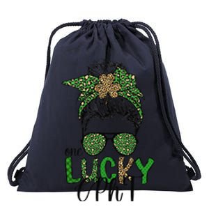 Lucky CPhT St. Patrick's Day Certified Pharmacy Technician Drawstring Bag