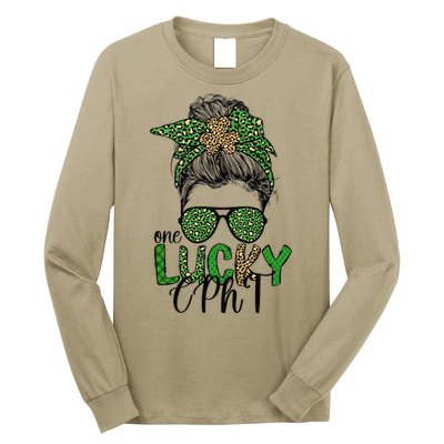 Lucky CPhT St. Patrick's Day Certified Pharmacy Technician Long Sleeve Shirt