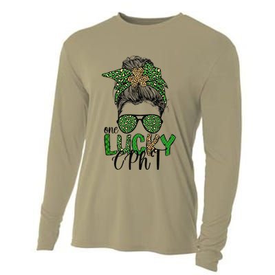 Lucky CPhT St. Patrick's Day Certified Pharmacy Technician Cooling Performance Long Sleeve Crew