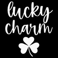 Lucky Charm Shamrock green St Patricks Day 16 in Basic Backpack