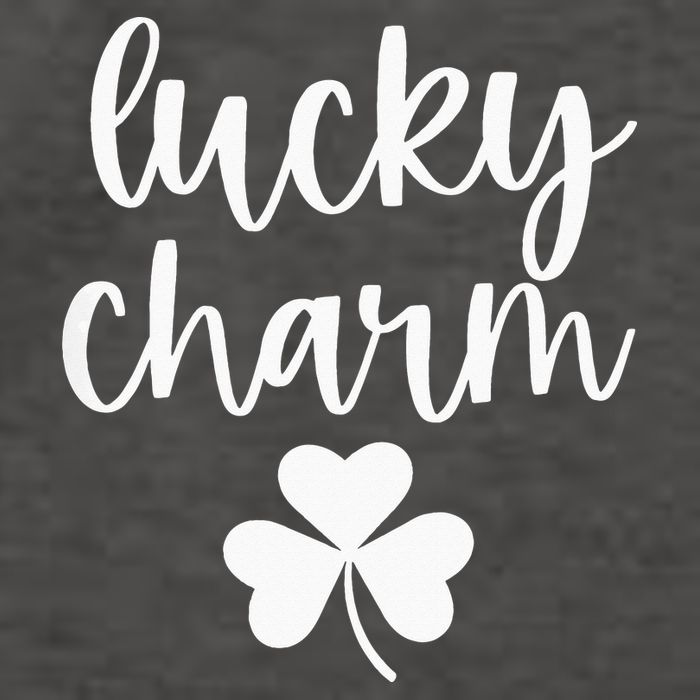 Lucky Charm Shamrock green St Patricks Day Vector Backpack