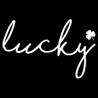 Lucky Clover St Patrick's Day Drawstring Bag