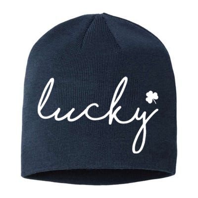 Lucky Clover St Patrick's Day Sustainable Beanie